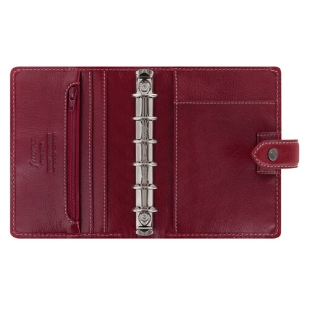 Filofax Malden Burgundy Pocket Organizer
