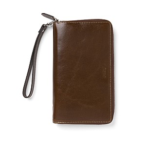 Filofax Malden Ochre Personal Compact Zip Organizer