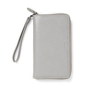 Filofax Malden Stone Personal Compact Zip Organizer