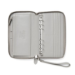 Filofax Malden Stone Personal Compact Zip Organizer