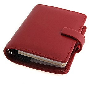 Filofax Metropol Red Pocket Organizer