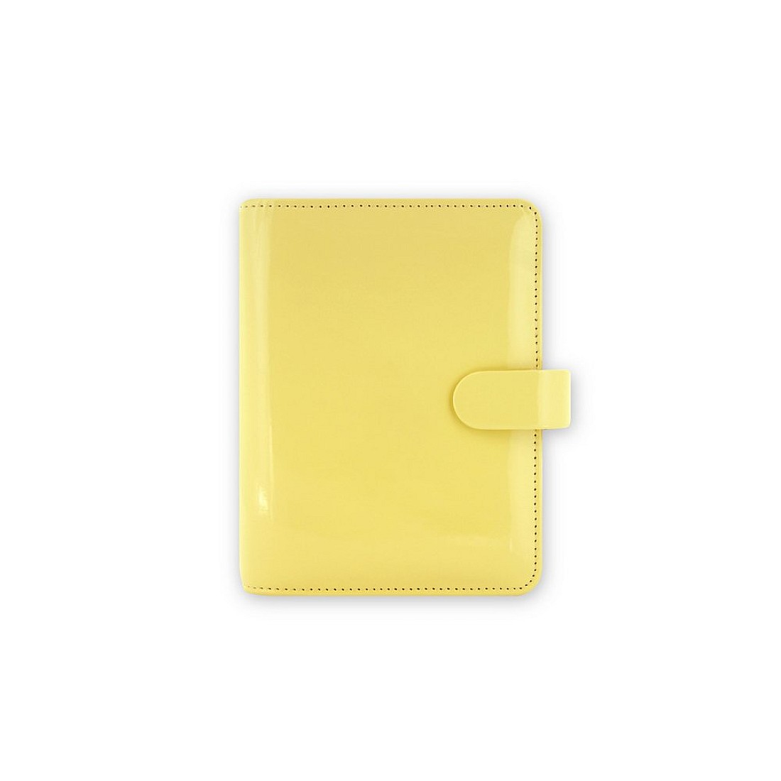 Filofax Patent Lemon Pocket Organizer