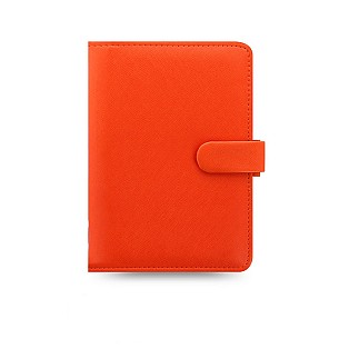 Filofax Saffiano Bright Orange Personal Organizer