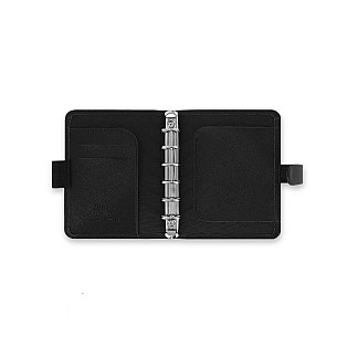 Filofax Saffiano Black Pocket Organizer