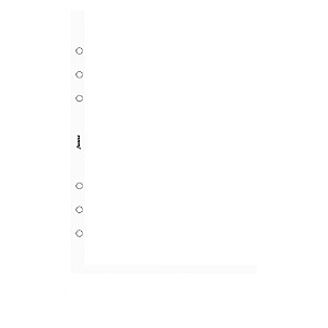 Filofax Refill A5 White Plain Notepaper