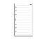 Filofax Refill Personal White To Do List