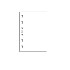 Filofax Vulling Pocket Wit Blanco Notitiepapier