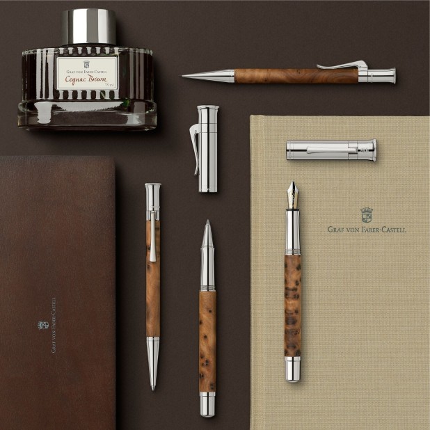 Graf von Faber-Castell Classic Thuja Burl Wood Balpen