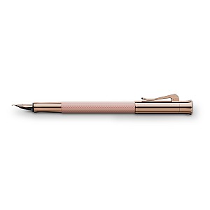 Graf von Faber-Castell Guilloche Tinted Metal Rose Reservoarpenna