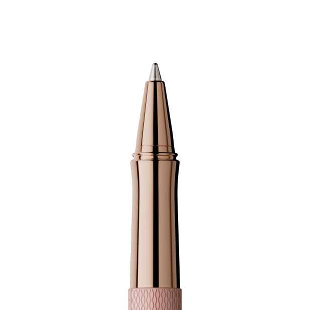 Graf von Faber-Castell Guilloche Tinted Metal Rose Rollerball