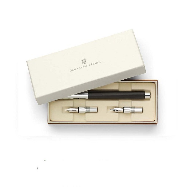 Graf von Faber-Castell Tamitio Black Calligraphy Caneta de Tinta Permanente
