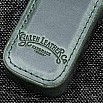 Galen Leather Magnum Opus Zippered Single Crazy Horse Forest Green Oversized Hard Pen Case