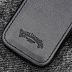 Galen Leather Magnum Opus Zippered 2 Slots Black Hard Pennenmap