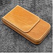 Galen Leather Magnum Opus 3 Slots Crazy Horse Honey Ochre Hard Pennenmap