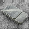 Galen Leather Magnum Opus 3 Slots Crazy Horse Smoky Hard Pen Case