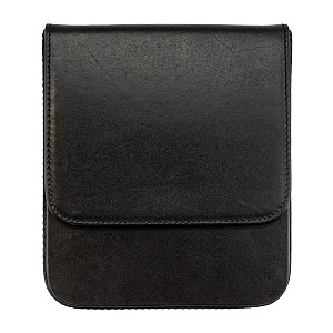 Galen Leather Magnum Opus 6 Slots Black Hard Pen Case