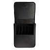 Galen Leather Magnum Opus 6 Slots Black Hard Pen Case