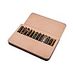 Galen Leather Magnum Opus 12 Slots Undyed Leather Hard Pen Case