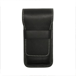 Galen Leather Black Flap Pen Pouch (Triple) Galen Leather Black Flap Pen Pouch (Triple)