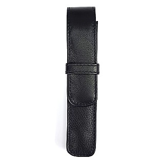 Girologio Black Leather Pen Case (Single)