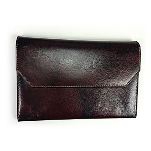 Girologio Oxblood Leather Pen Case (12 pens)