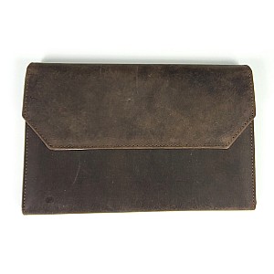 Girologio Bomber Brown Leather Pen Case (12 pens)