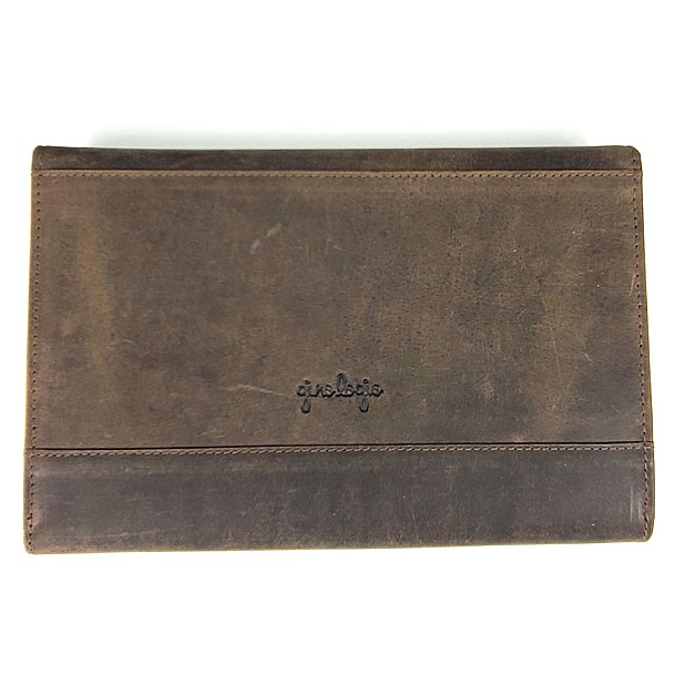 Girologio Bomber Brown Leather Pen Case (12 pens)
