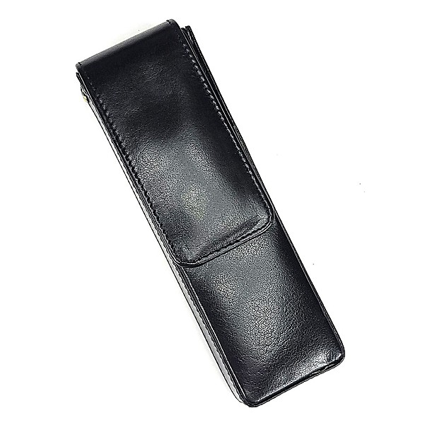 Girologio Zwart Leren Penetui met Magneetsluiting (2-delig)