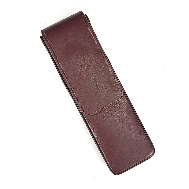 Girologio Antiek Bruin Leren Penetui met Magneetsluiting (2-delig)