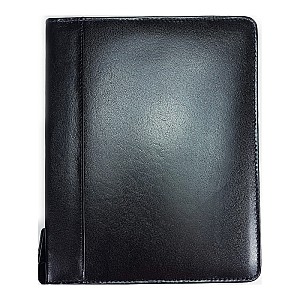 Girologio Black Zippered Leather Pen Case (24 pens)