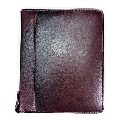 Girologio Oxblood Zippered Leather Pen Case (24 pens)