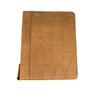 Girologio Saddle Tan Zippered Leather Pen Case (24 pens)