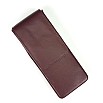 Girologio Antique Brown Magnetic Leather Pen Case (3 pens)