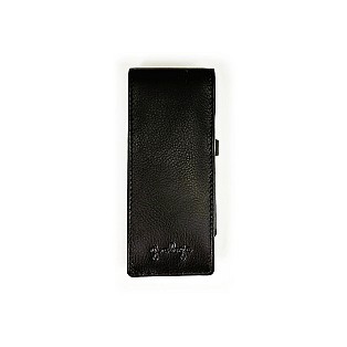 Girologio Black Leather Pen Case (3 pens)