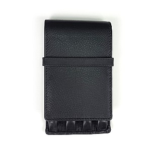 Girologio Black Leather Pen Case (4 pens)