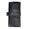 Girologio Black Leather Pen Wrap (6 pens)