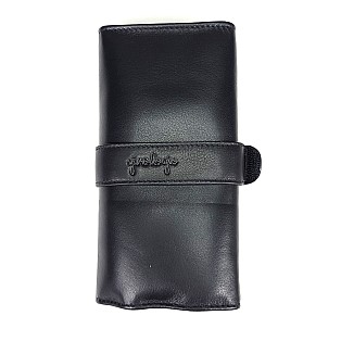 Girologio Black Leather Pen Wrap (6 pens)