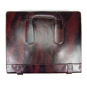 Girologio Oxblood Leather Pen Case (96 pens)