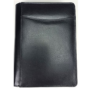 Girologio Grab-N-Go Black Leather Pen Case (4 pens)