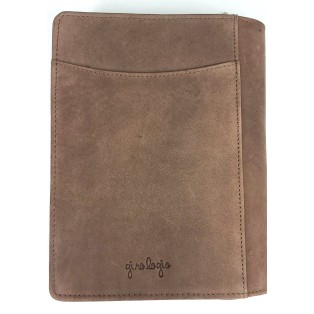 Girologio Grab-N-Go Bomber Brown Leather Pen Case (4 pens) Girologio Grab-N-Go Bomber Brown Leather Pen Case (4 pens)