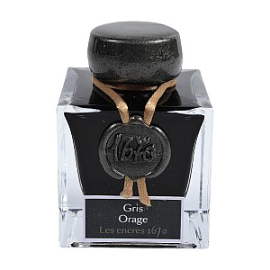 J. Herbin 1670 Anniversary Ink Stormy Grey - Bouteille d'encre