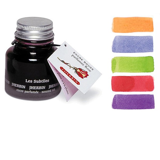 J. Herbin Scented Ink - Ink Bottle (5 colors)