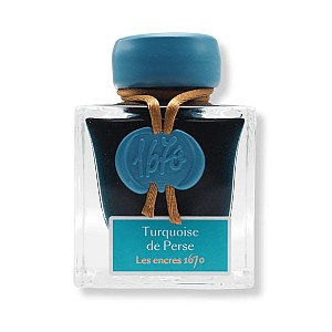J. Herbin 1670 Anniversary Ink Turquoise de Perse - Inktpot