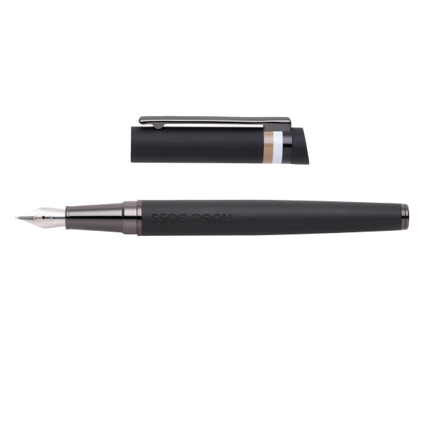 Hugo Boss Loop Iconic Black Pióro wieczne