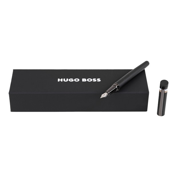 Hugo Boss Loop Iconic Black Pióro wieczne