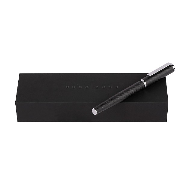 Hugo Boss Formation Herringbone Chrome Stylo Plume
