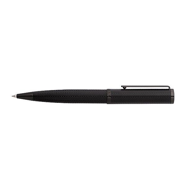 Hugo Boss Formation Herringbone Gunmetal Kulspetspenna
