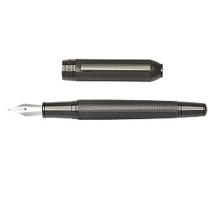 Hugo Boss Elemental Gunmetal Stylo Plume