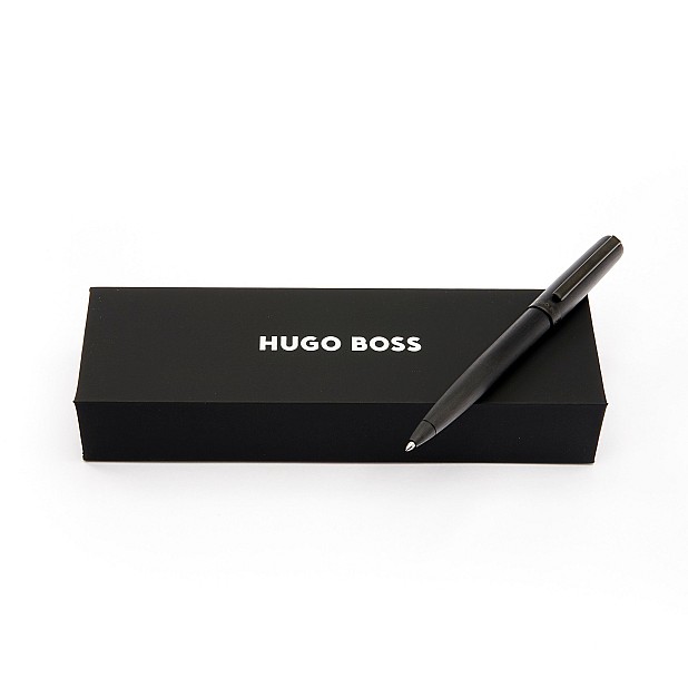 Hugo Boss Gear Brushed Black Stylo Bille