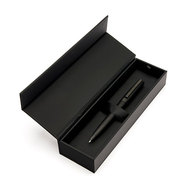 Hugo Boss Gear Brushed Black Stylo Bille
